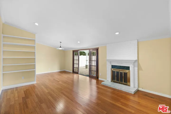 Living Room and Fireplace