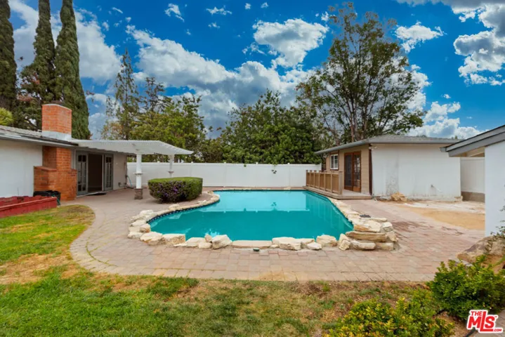 Large yard