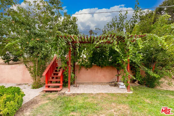Fruit Trees and Gazebo