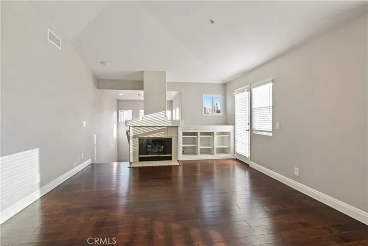 Living room with Cozy Fireplace