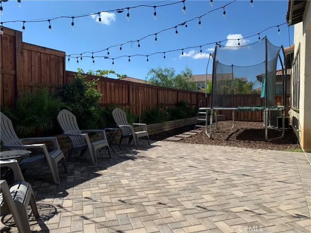 Back Yard Patio and Yard