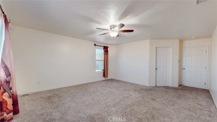 This room can accommodate the largest of beds - even a custom size one!