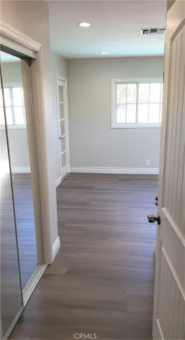 Master bedroom has 2nd closet space.