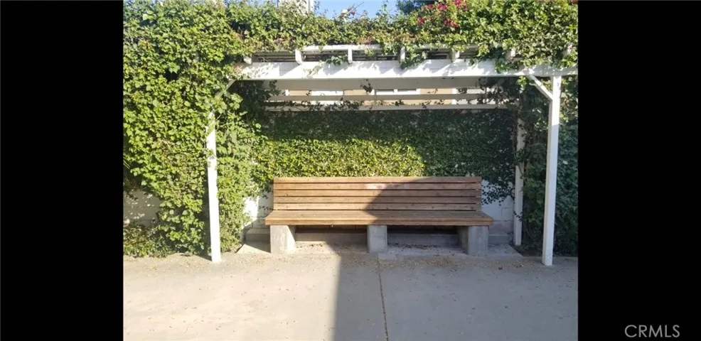 view behind patio doors