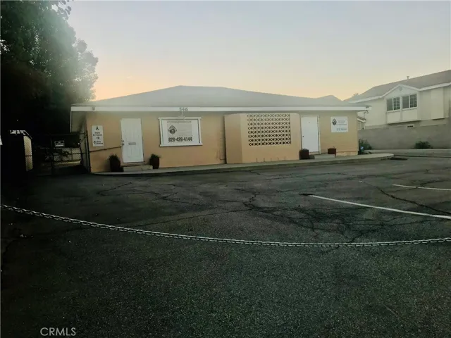Front of building