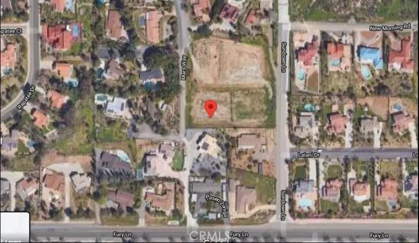 Aerial view of 4045 Mars Way.
