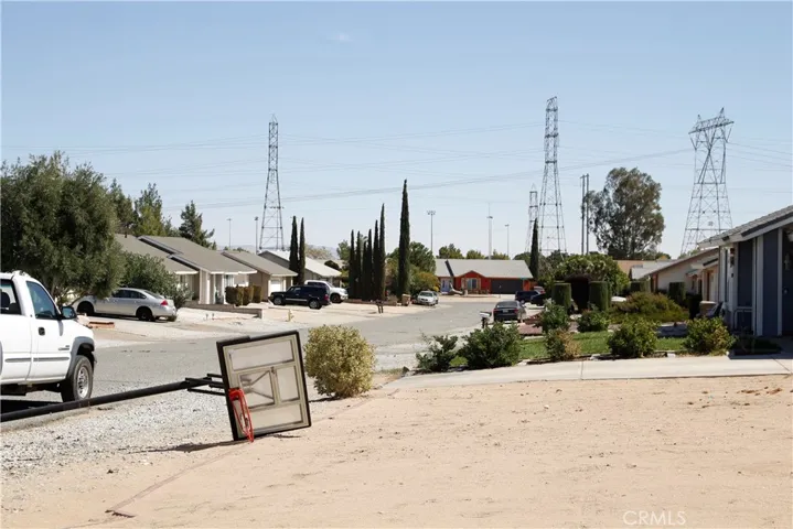 View of street from front yard