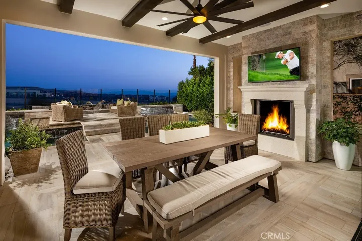 Outdoor Room: Stanwick Tuscan - Beacon Collection
Photo(s) of Model Home - Not actual home for sale. 
Home is still under construction.