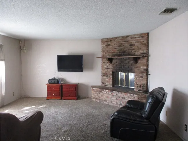 Formal Living Room with Fireplace