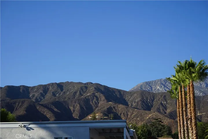 View of mountains