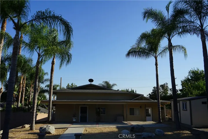 Backyard facing the house