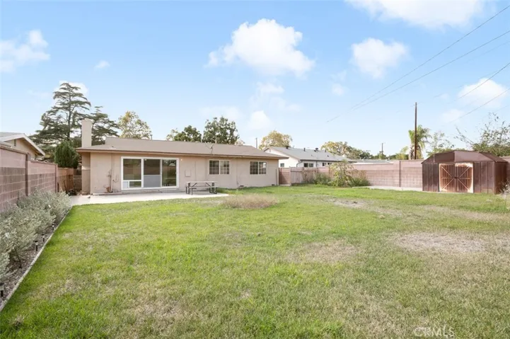 Expansive Back Yard (looking W); enough room for a potential ADU
