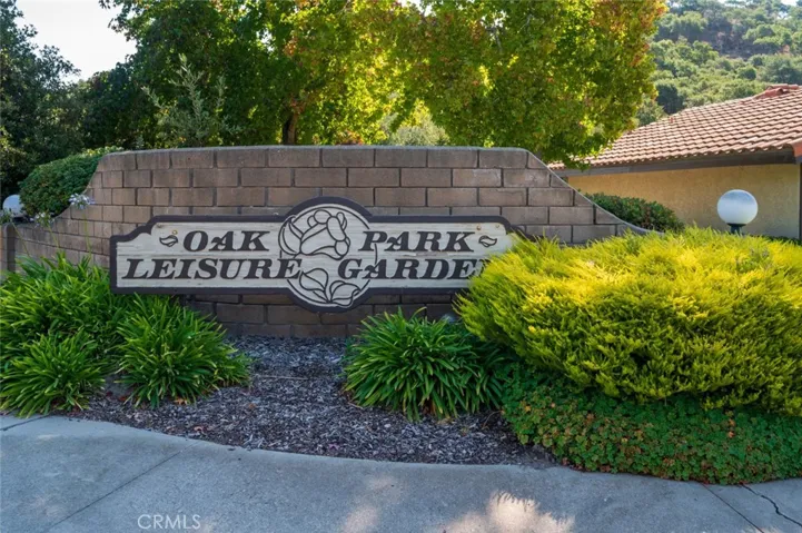 Entrance sign to Complex