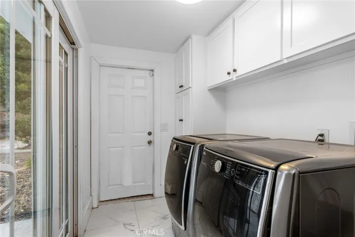 Laundry area and Direct access to Garage.