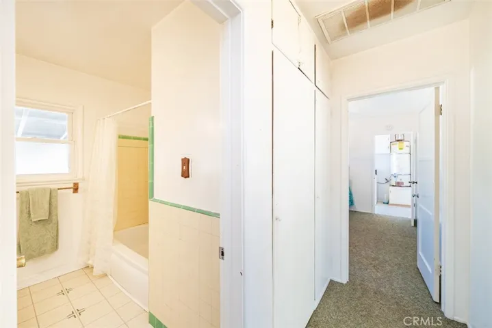 Bath and bedroom two entry