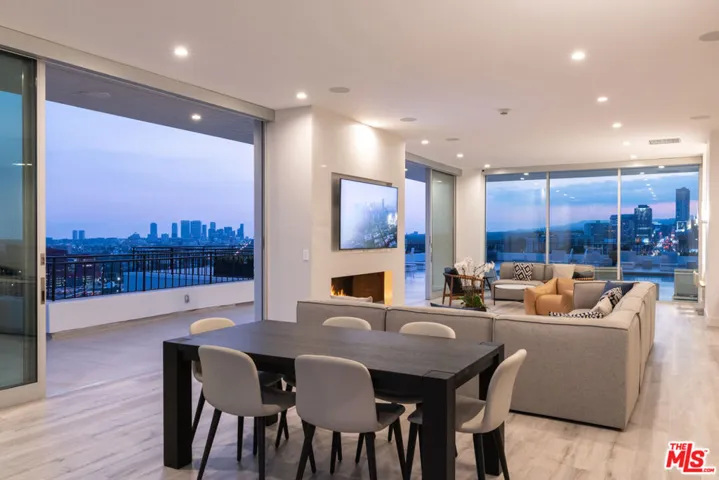 Newly renovated rooftop clubhouse