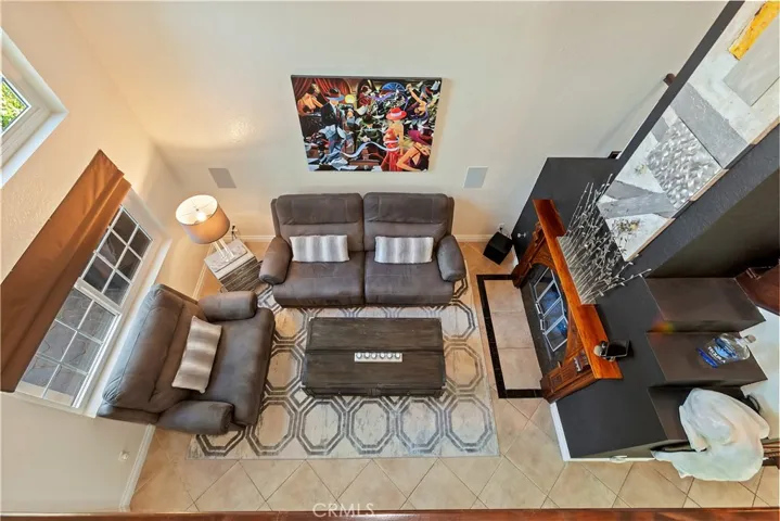 above Living room