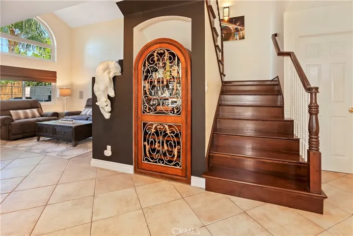 Stairwell leading to the 2nd level