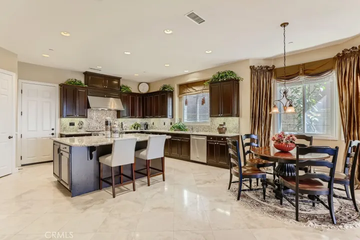 Gourmet chef kitchen