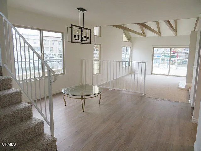 Staircase to Dining and living room