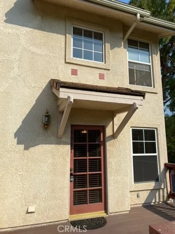 Front door with Patio