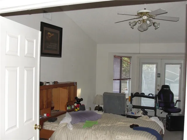 Master bedroom.  Seller in process of packing...please excuse the messy appearance.