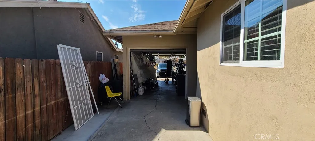 Pull through garage!