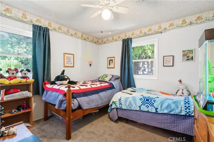 Second Bedroom with Ceiling Fan