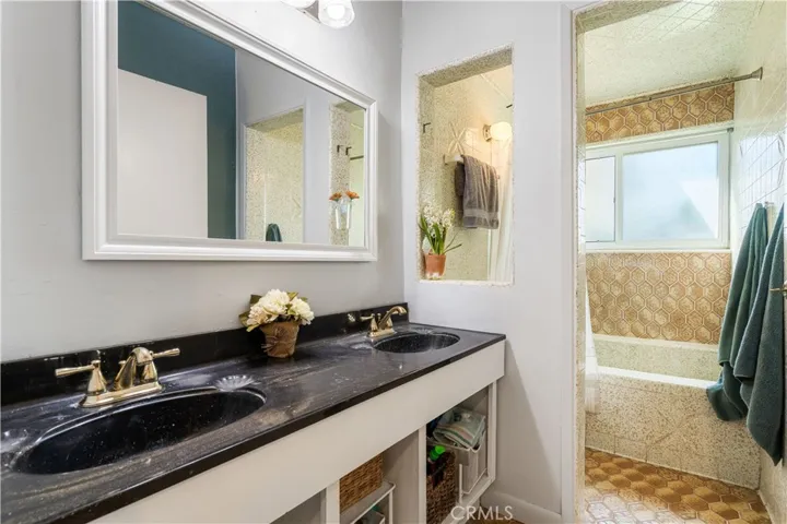 Master Bathroom with Double Sinks