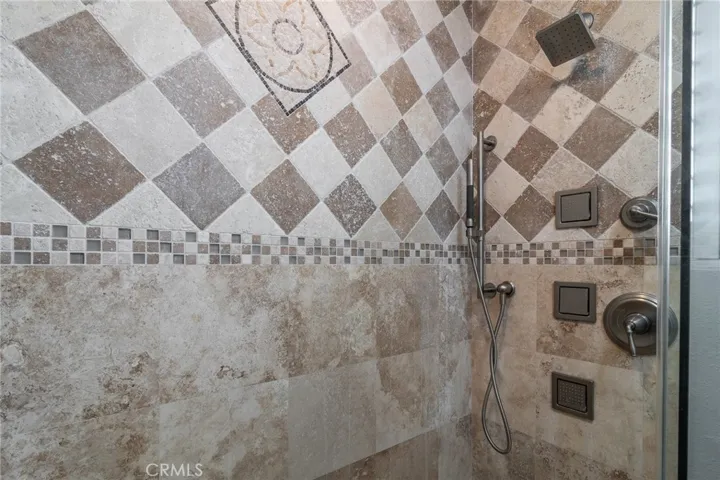 Master shower