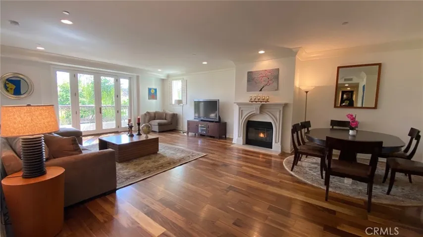 Living Room and Dining Area