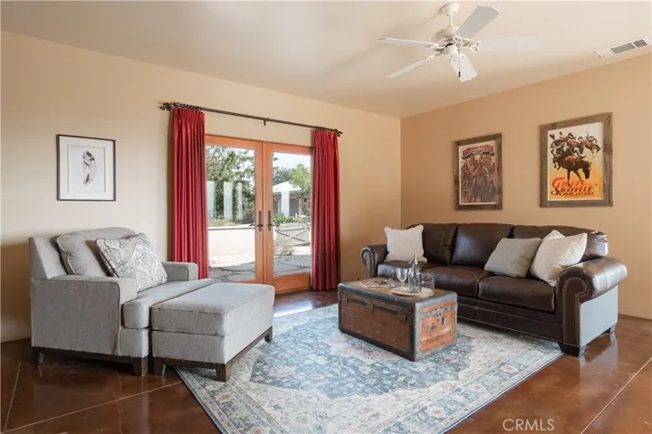 Spacious family room