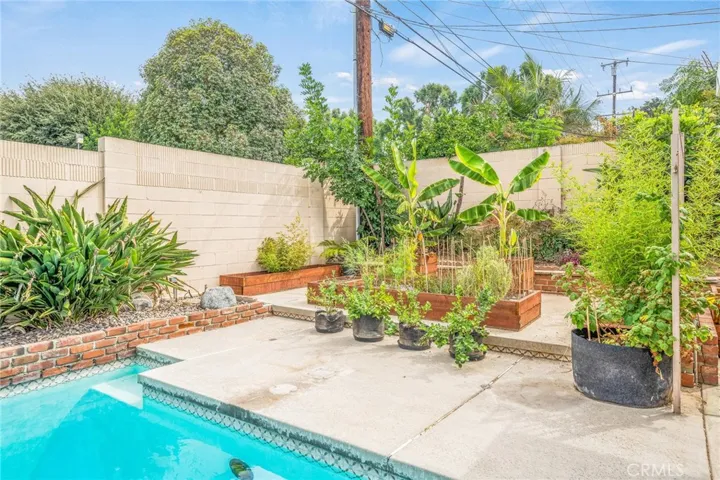 Garden area
