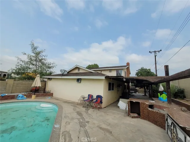 Part of Patio and Swimming Pool
