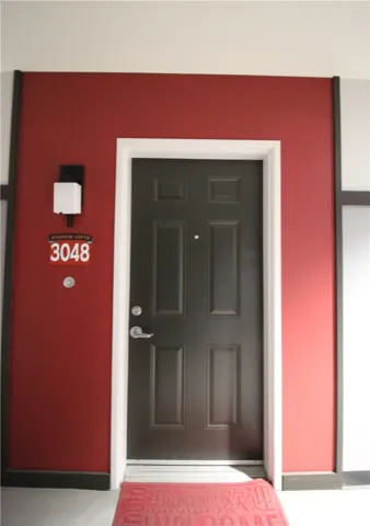 Front entrance to the unit