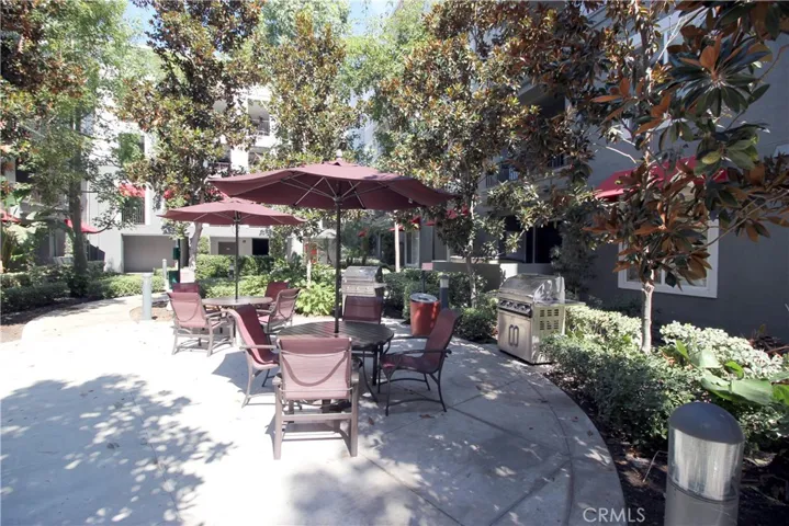 BBQ grills available for use by residents