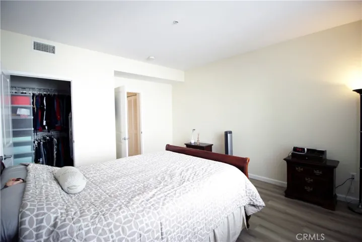 Walk-in closet to the side