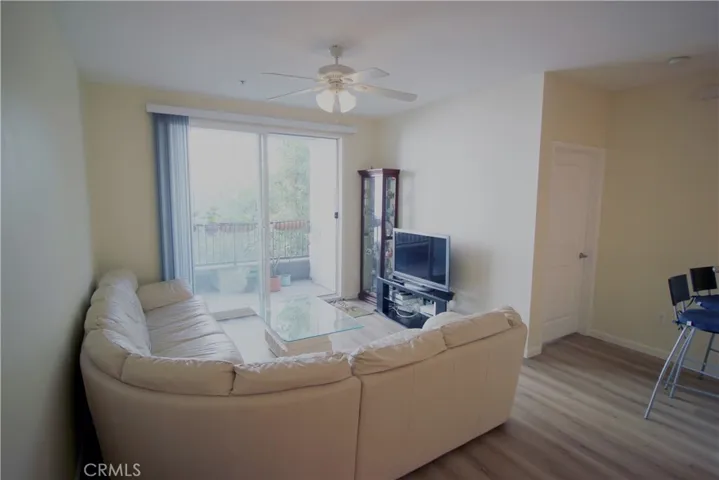Nice covered balcony off the living room
