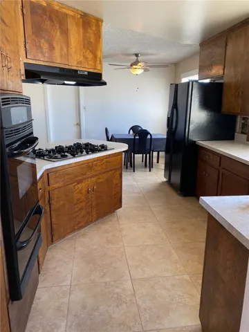 Kitchen looking towards dining area