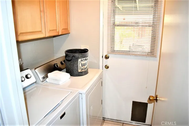 Laundry room.
