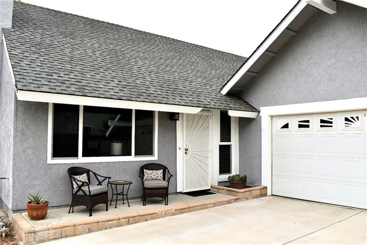 Front entry.