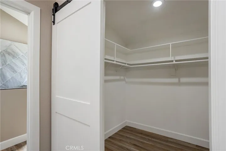 Master closet