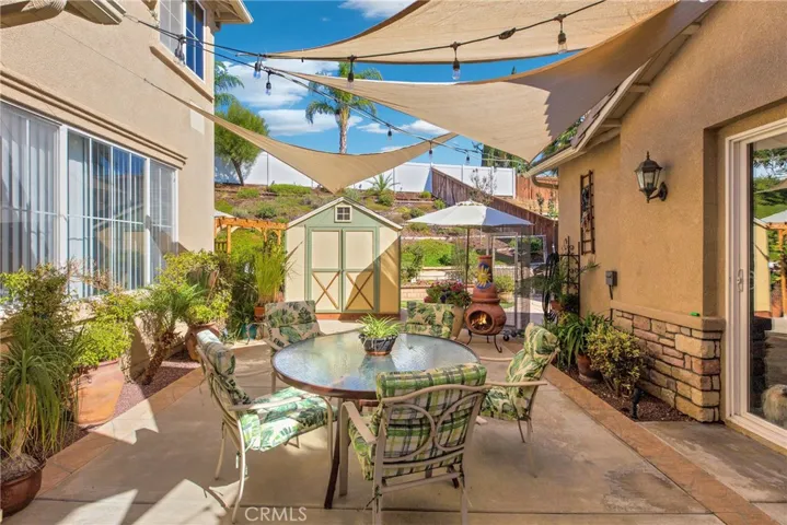 Courtyard outside of Casita