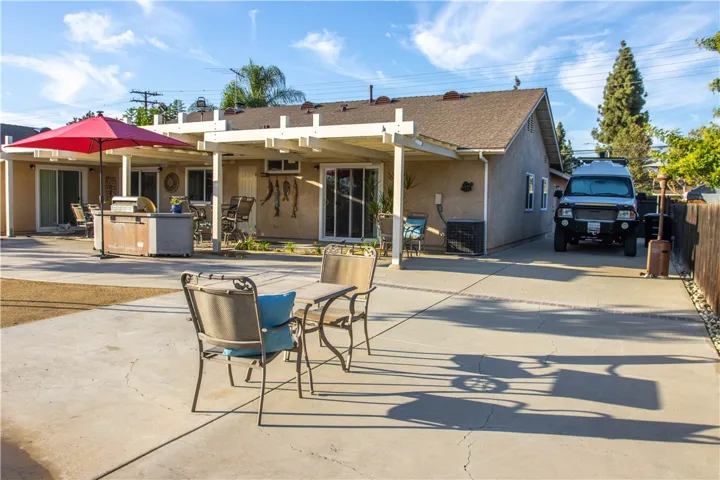 East Side of Home RV Parking.