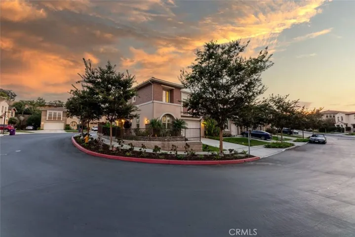 The corner lot offers privacy and wide open sky views.