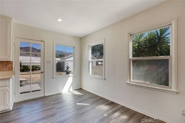 View towards backyard