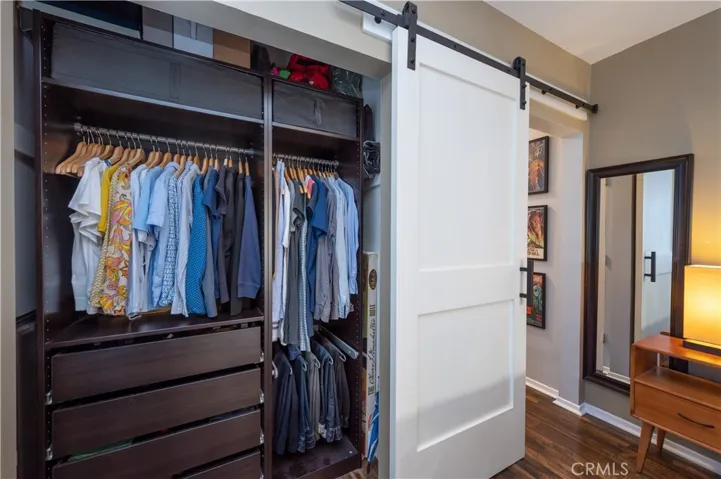 Closet in Bedroom