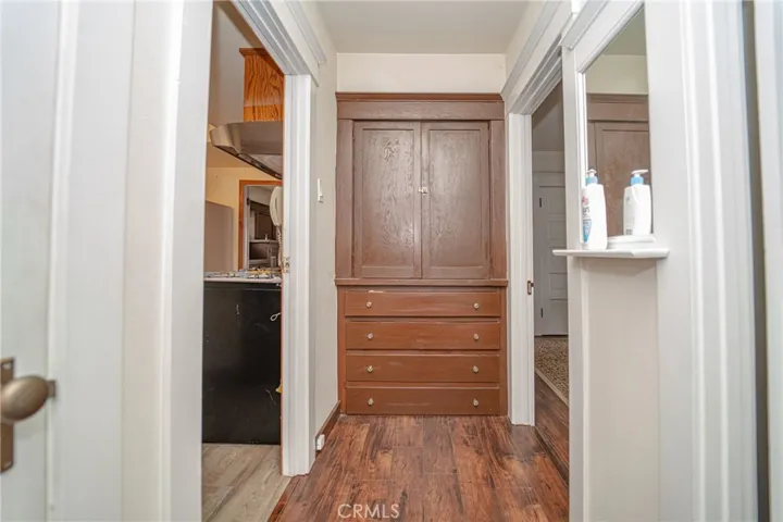 Hallway in unit 3637