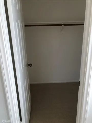 Guest bedroom #2 walk in closet