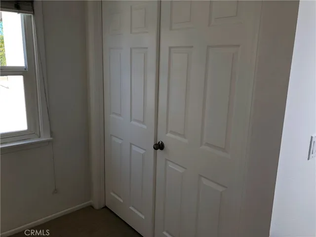 French doors leading into master